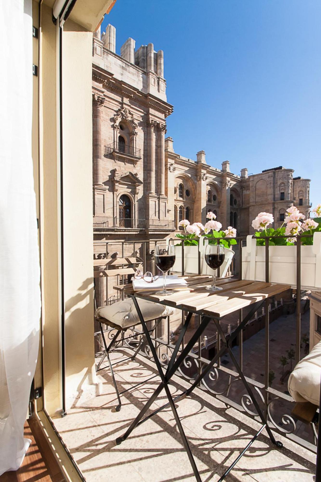 Malaga Center Flat Cathedral Apartment Exterior foto